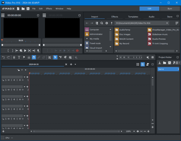 图片[1]-MAGIX Video Pro X16专业视频编辑 v22.0.1.260-五九软件库