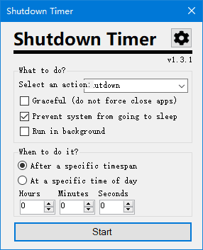 图片[1]-Shutdown Timer Classic关机计时器经典版v1.3.1 绿色版-五九软件库