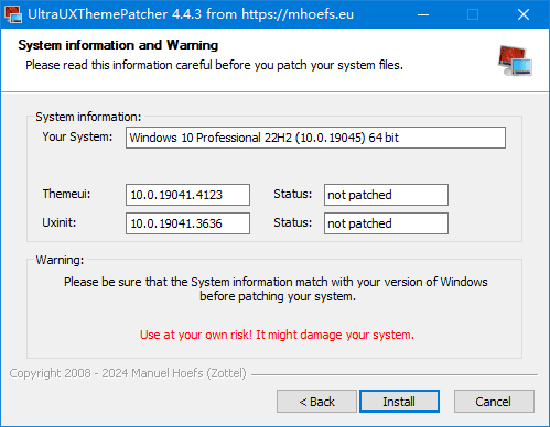 图片[1]-UltraUXThemePatcher(Win11主题破解限制工具) v4.4.4-五九软件库