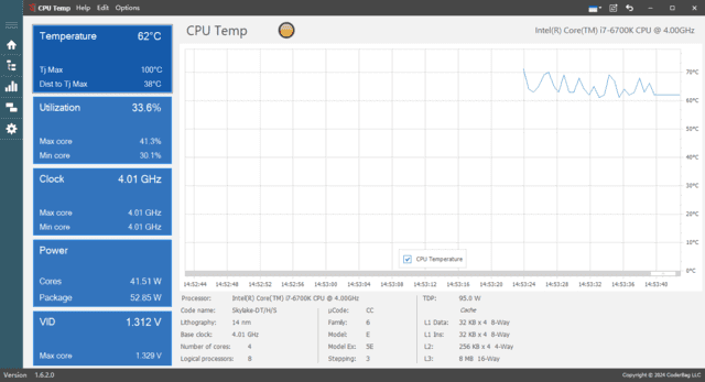 图片[1]-CPU Temp(实时监测CPU温度软件) v1.7.1.0 便携版-五九软件库