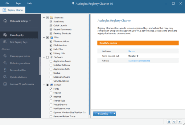 图片[1]-Auslogics Registry Cleaner(注册表清理工具) v11.0.1.1 便携版-五九软件库