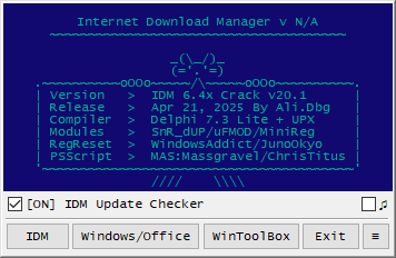 图片[1]-IDM 6.4x by Ali.Dbg(IDM激活工具最新版) v20.2 绿色版-五九软件库